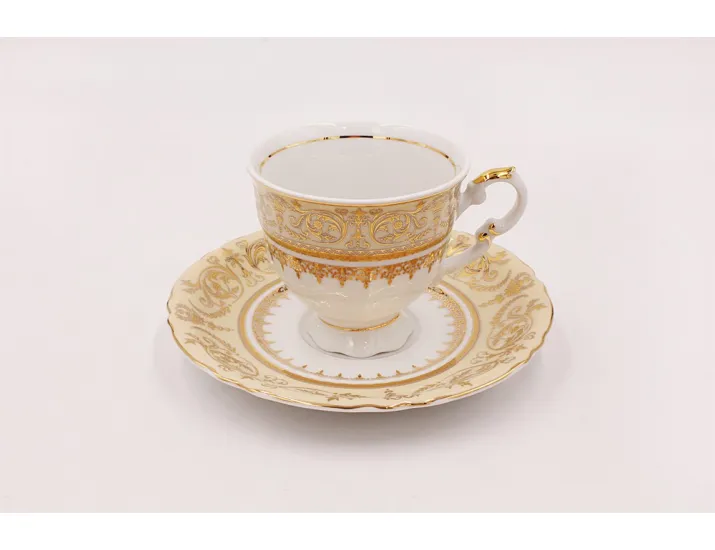 Кофейная пара 150мл Rudolf Kampf Национальные традиции жёлтый 07120414-238C