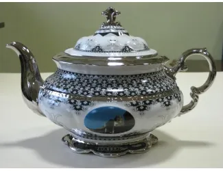 Чайник 1,2л Rudolf Kampf Национальные традиции линия Сирия декор 2115 с изображением Иерусалима