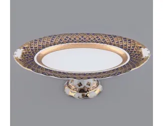 Блюдо овальное на ноге36см Rudolf Kampf линия Марокко 07121513-2075