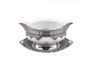 Соусница на подставке 350мл Rudolf Kampf Национальные традиции линия Сирия декор 2115