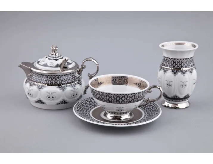 Подарочный набор чайный Rudolf Kampf 1 персона 6 предметов, декор Сирия 2115 07140824-2115k