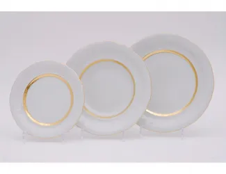 Набор тарелок 18шт Rudolf Kampf Национальные традиции 25 предметов 6 персон декор 1767 07160119-1767