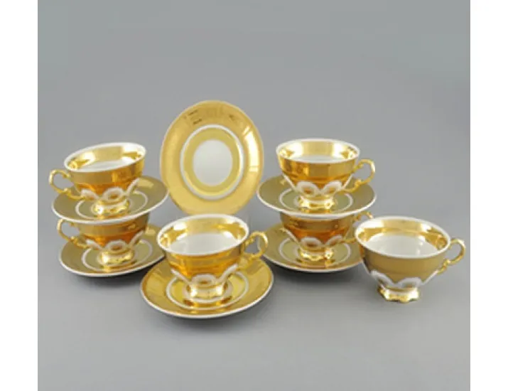 Набор чайных пар на 6 персон 12 предметов Rudolf Kampf Национальные традиции 0,20л 07160425-2041