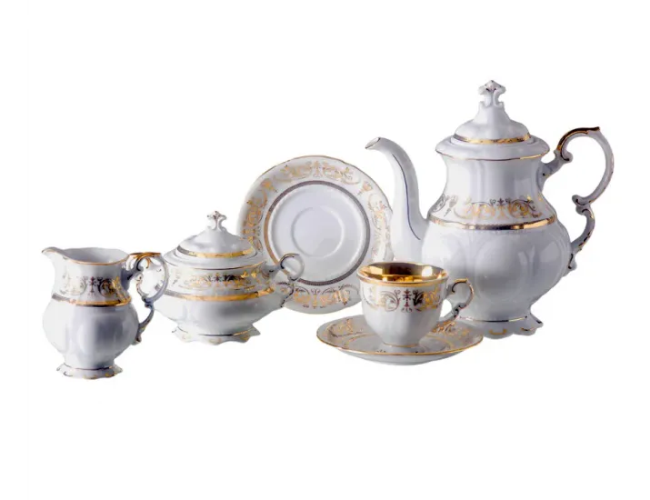 Сервиз кофейный Rudolf Kampf Национальные традиции мокко 15 предметов 6 персон 07160713-1673