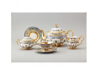 Сервиз чайный Rudolf Kampf Национальные традиции 15 предметов 6 персон (линия Иерусалим) 07160725-2025