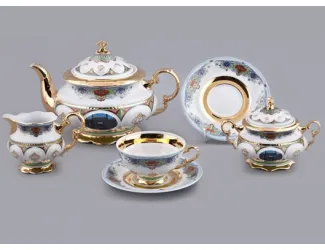 Сервиз чайный Rudolf Kampf Национальные традиции 15 предметов 6 персон (линия Афганистан) 07160725-2035