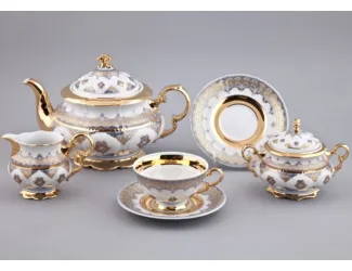 Сервиз чайный Rudolf Kampf Национальные традиции 15 предметов 6 персон (линия Ирак) 07160725-2055