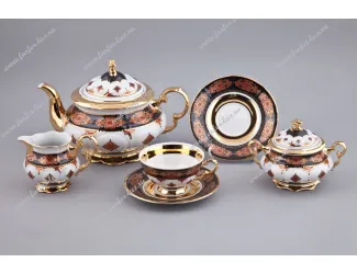 Сервиз чайный Rudolf Kampf Национальные традиции 15 предметов 6 персон (линия Турция) 07160725-2095