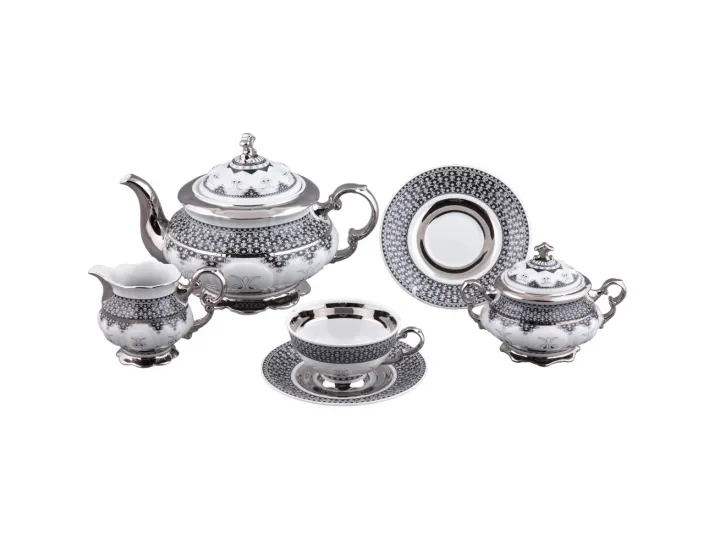 Сервиз чайный Rudolf Kampf Национальные традиции 15 предметов 6 персон (Сирия) декор 2115