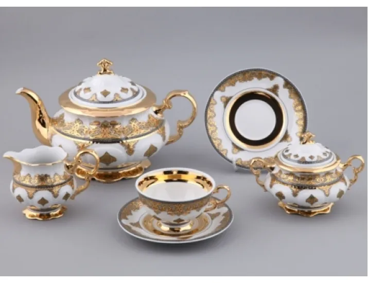 Сервиз чайный Rudolf Kampf Национальные традиции 15 предметов 6 персон линия Саудовская Аравия 07160725-2135