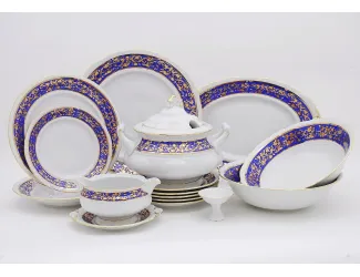 Сервиз столовый Rudolf Kampf Национальные традиции 25 предметов 6 персон декор 1824 07162011-1824  
