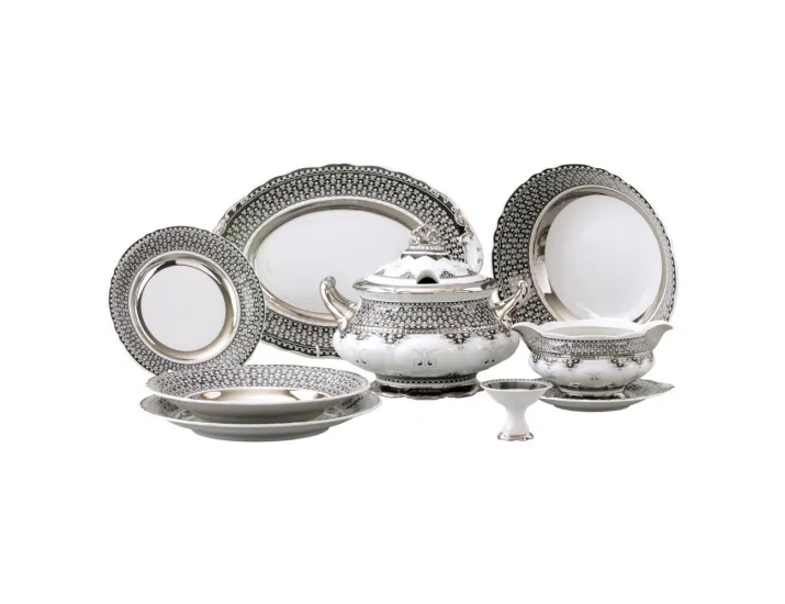 Сервиз столовый Rudolf Kampf Национальные традиции 25 предметов 6 персон (Сирия) декор 2115