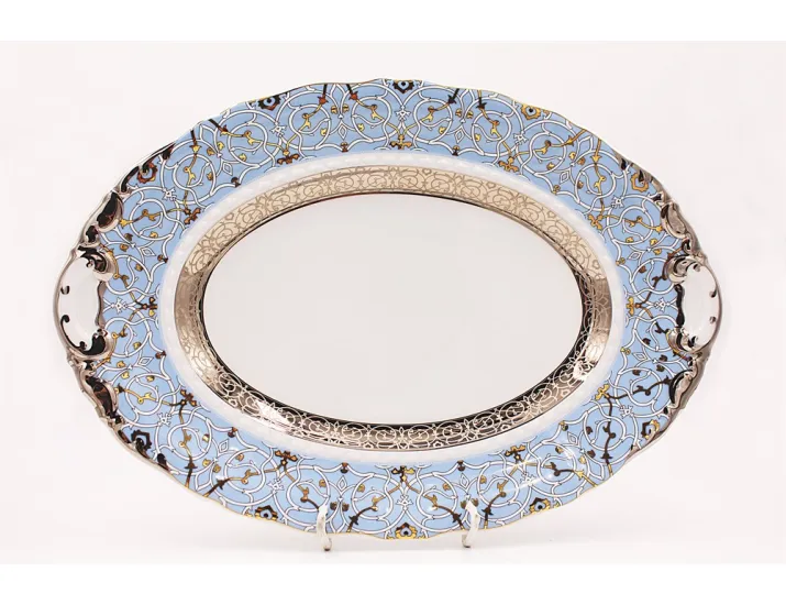 Блюдо овальное 36см Rudolf Kampf Национальные традиции линия Иран декор 2065 07111513-2065