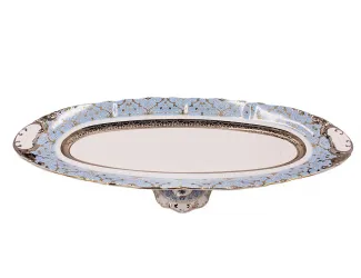 Блюдо овальное на ноге 55,5см Rudolf Kampf Национальные традиции линия Иран декор 2065 07121518-2065