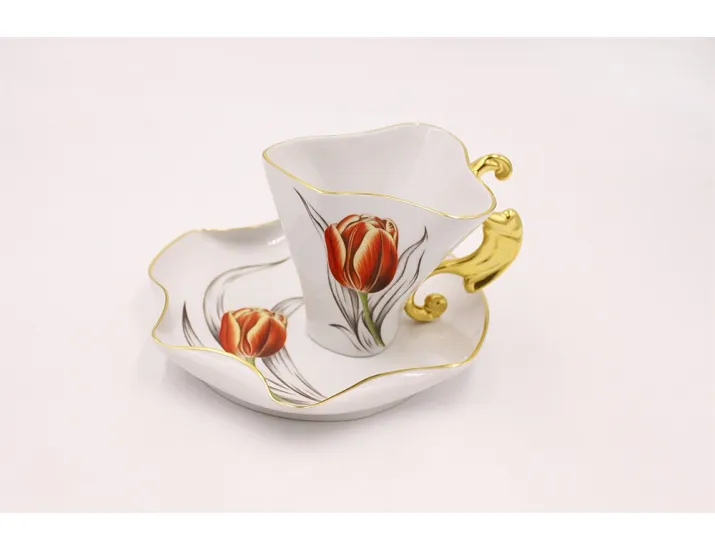 Чайная пара Rudolf Kampf Дали 0,15л 46120425-240Ok