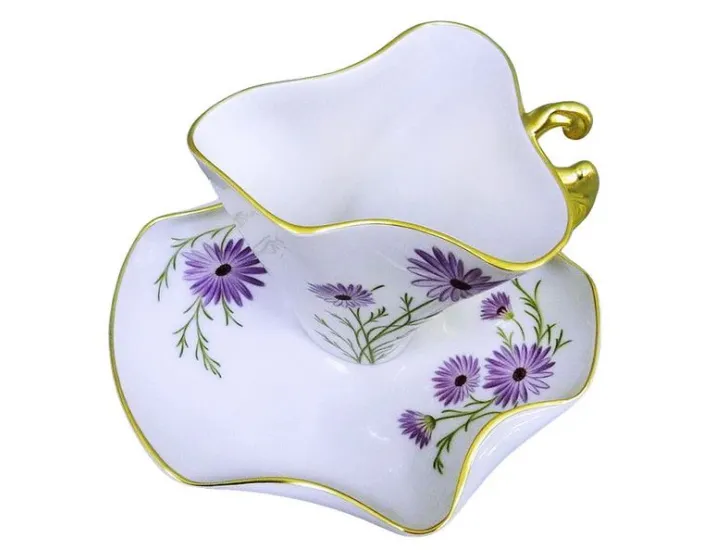 Чайная пара Rudolf Kampf Дали 0,15л, тюльпан 46120425-240Sk