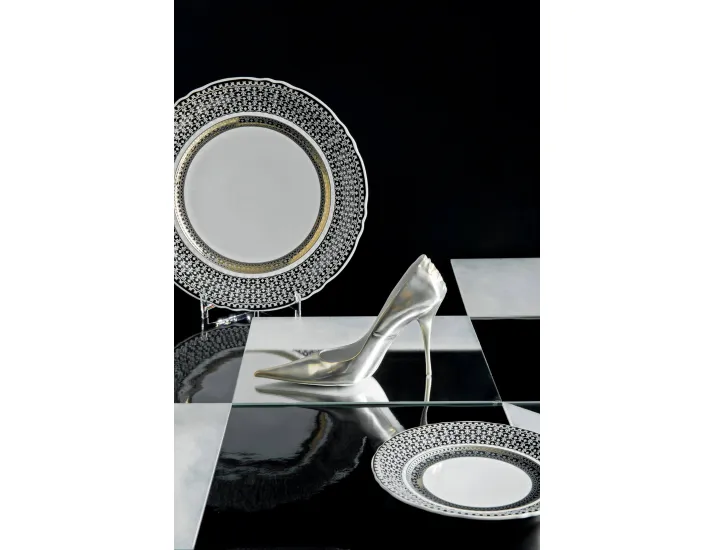 Тарелка суповая 23см 1 шт Rudolf Kampf Национальные традиции линия Сирия декор 2115