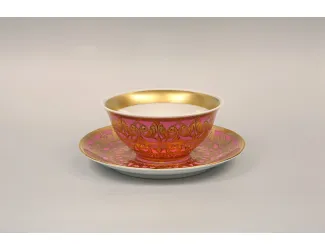 Пиала Rudolf Kampf Rudolf Kampf Александрия 9 см, розовый 36111322-2281