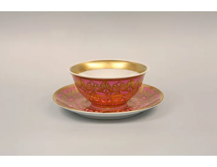 Пиала Rudolf Kampf Rudolf Kampf  Александрия 9 см, розовый 36111322-2281