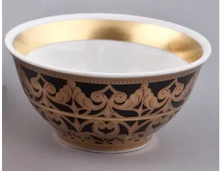 Набор пиал Rudolf Kampf Александия 12см 6шт черный 36161322-2283