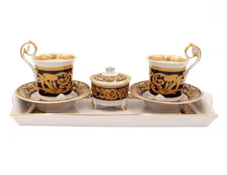 Чайный набор тет-а-тет на 2 персоны 6 предметов Rudolf Kampf 40140715-0592k