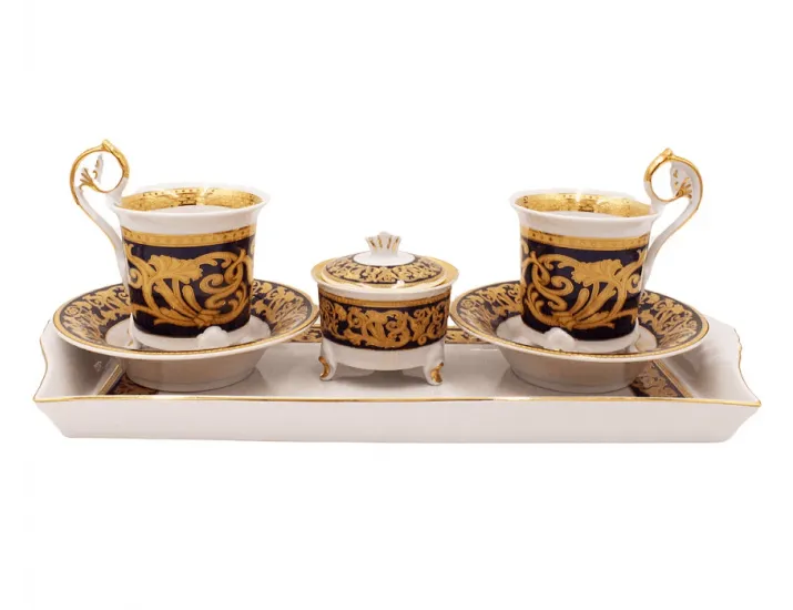 Чайный набор тет-а-тет на 2 персоны 6 предметов Rudolf Kampf 40140715-0592k