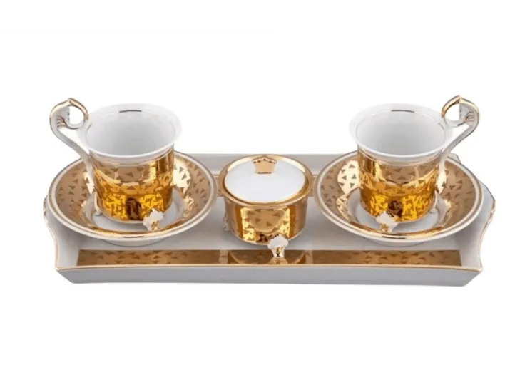 Чайный набор тет-а-тет на 2 персоны 6 предметов Rudolf Kampf 40140715-B859k