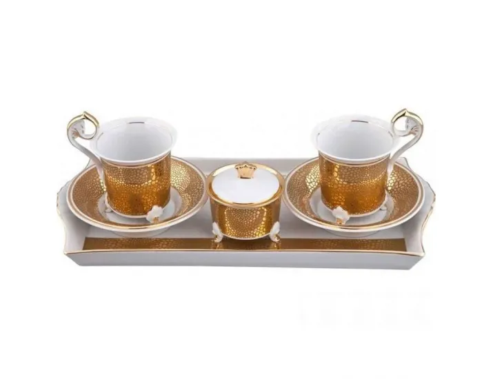 Чайный набор тет-а-тет на 2 персоны 6 предметов Rudolf Kampf 40140715-C859k