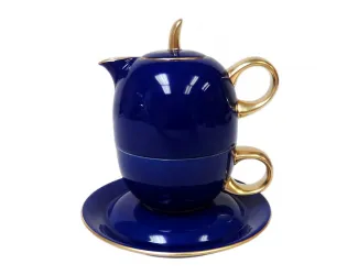 Восточный набор Rudolf Kampf Duo 3 предмета (чайник0,4+чашка0,2), синий 42140825-2554