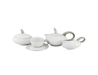 Сервиз чайный Rudolf Kampf Мария Тереза 15 предметов 6 персон белый 42160725-2565