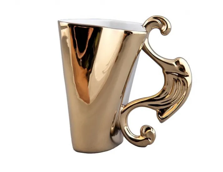 Чайная пара высокая Rudolf Kampf Дали 0,15л бронза 46120414-2001k