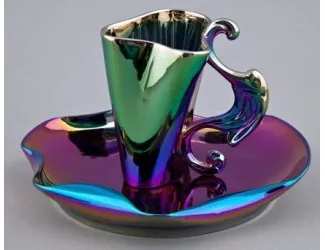 Чайная пара высокая Rudolf Kampf Дали 0,15л 46120414-2221k