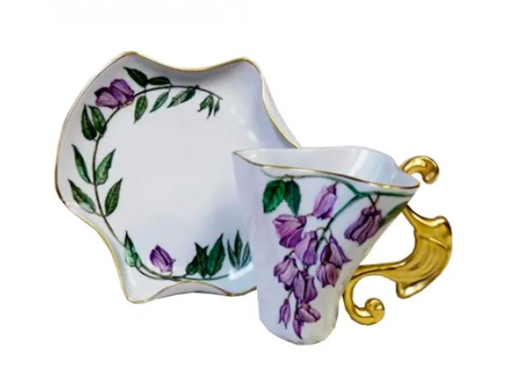 Чайная пара Rudolf Kampf Дали 0,15л глициния 46120425-240Nk