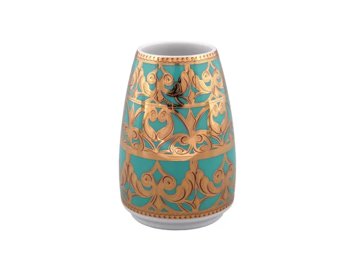 Ваза Rudolf Kampf Кельт 10см, бирюза 52118211-2292