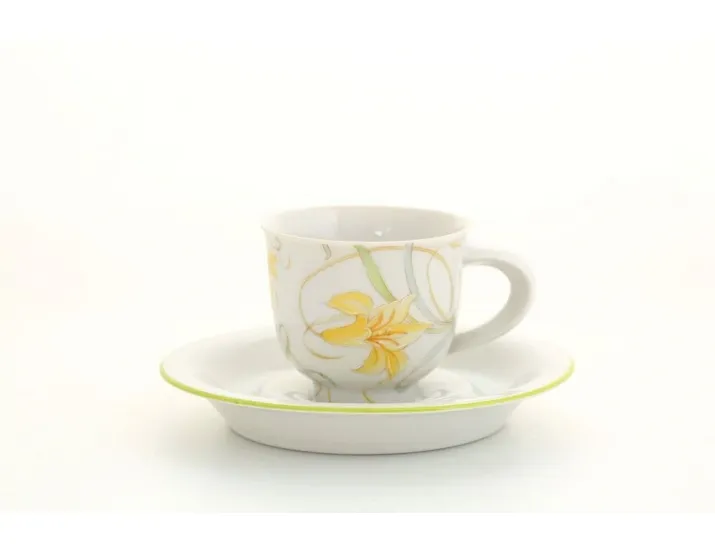 Набор кофейных пар на 2 персоны 4 предмета 100мл Rudolf Kampf Кельт декор 2293 52120413-2293kc