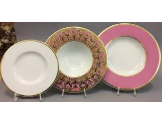 Набор тарелок Rudolf Kampf Кельт 18 предметов, розовый 52160119-2291