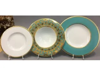Набор тарелок Rudolf Kampf Кельт 18 предметов, бирюза 52160119-2292