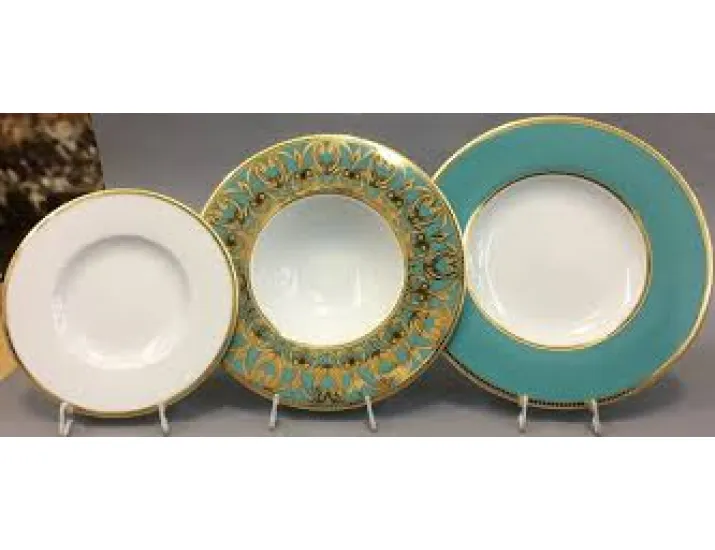 Набор тарелок Rudolf Kampf Кельт 18 предметов, бирюза 52160119-2292