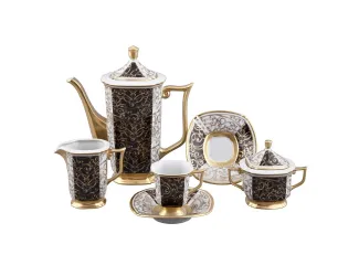 Сервиз мокко Rudolf Kampf Empire 15 предметов 6 персон 54160713-2334k