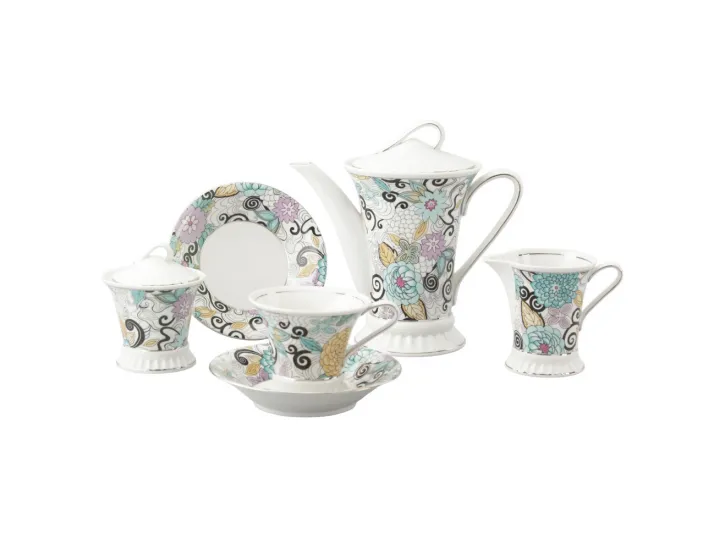 Сервиз чайный Rudolf Kampf Византия 15 предметов на 6 персон 57160725-1515