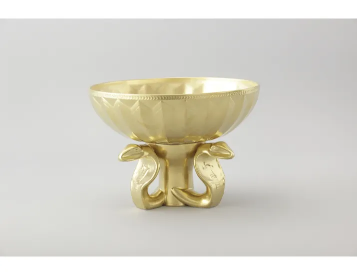 Ваза с кобрами Rudolf Kampf  Древний Древний Египет 28см (золото) 61116154-2012k