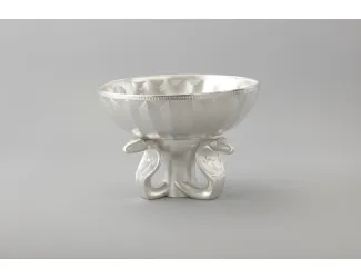 Ваза с кобрами Rudolf Kampf Древний Древний Египет 28см (серебро) 61116154-2013k