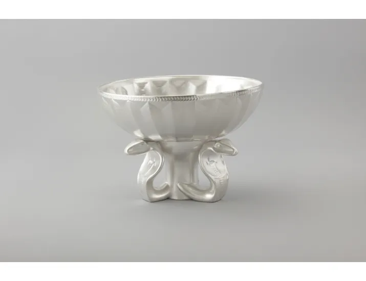 Ваза с кобрами Rudolf Kampf  Древний Древний Египет 28см (серебро) 61116154-2013k