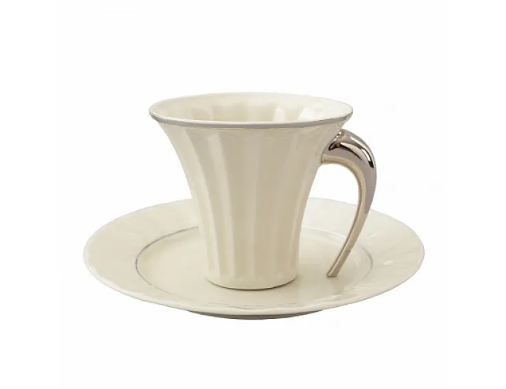 Чайная пара Rudolf Kampf Древний Египет 0,20л слоновая кость 61520415-2014k