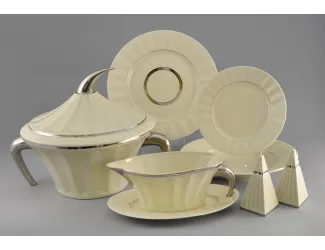 Сервиз столовый Rudolf Kampf Древний Египет 26 предметов 6 персон слоновая кость 61562011-2014