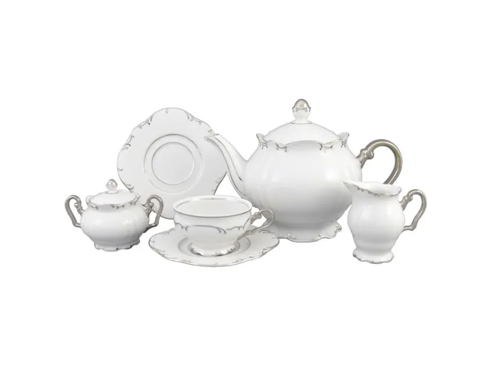 Сервиз чайный Rudolf Kampf Юбилейная коллекция 15 предметов 6 персон 68160725-2522