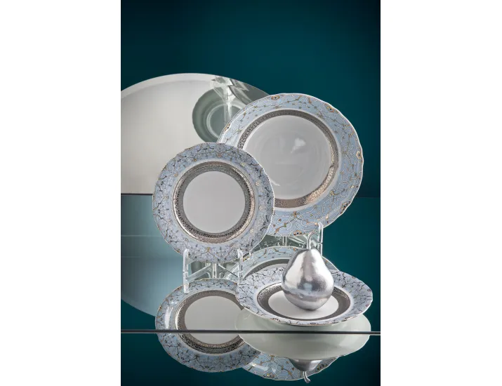 Сервиз столовый Rudolf Kampf Национальные традиции 25 предметов 6 персон линия Иран, декор 2065