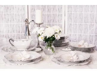 Сервиз столовый Rudolf Kampf Юбилейная коллекция 24 предмета на 6 персон 68162012-2522
