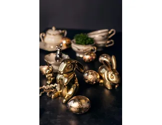 Фигурка Rudolf Kampf Заяц сидящий 70мм в подарочной коробке