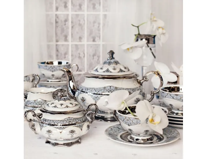 Сервиз столовый Rudolf Kampf Национальные традиции 25 предметов 6 персон линия Иран, декор 2065